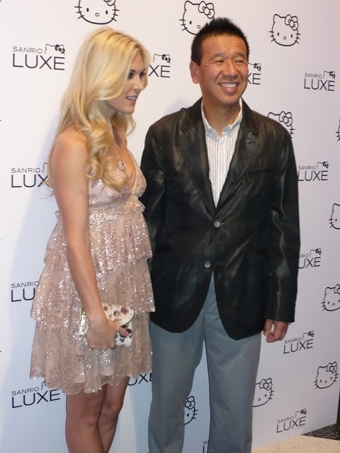 Illustration for article titled Hello Kitty & Random Celebs Get Catty At Sanrio Luxe Store Opening
